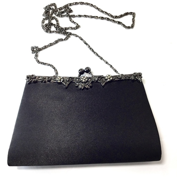 Jessica McClintock Victoria Floral Beaded Pouch